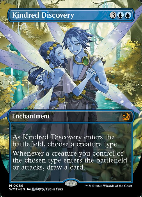 Kindred Discovery (89) - BORDERLESS - FULL ART (Foil) - NM