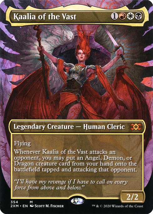 Kaalia of the Vast (354) - BORDERLESS (Foil) - NM