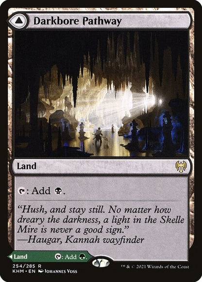 Darkbore Pathway // Slitherbore Pathway (254) - NM