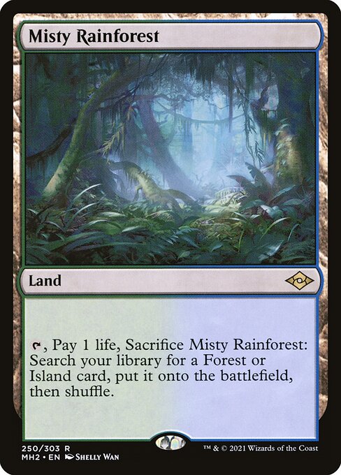 Misty Rainforest (250) - NM