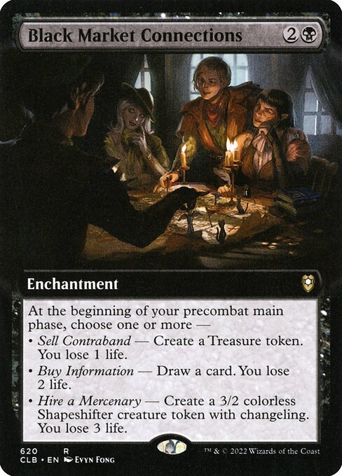 Black Market Connections (620) - EXTENDED ART - NM
