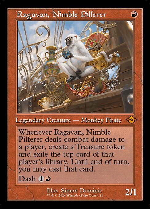 Ragavan, Nimble Pilferer (11) (Foil) - NM