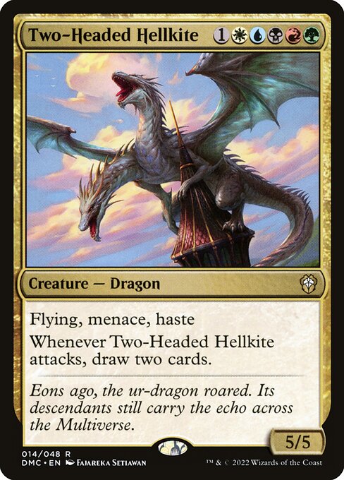 Two-Headed Hellkite (14) - NM