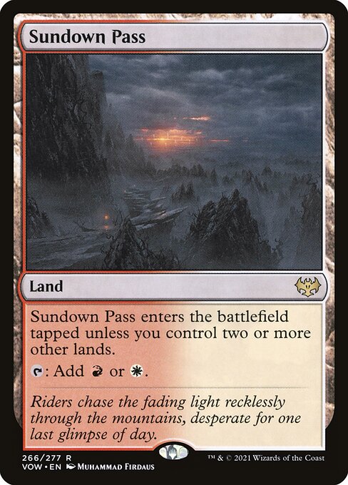 Sundown Pass (266) (Foil) - NM