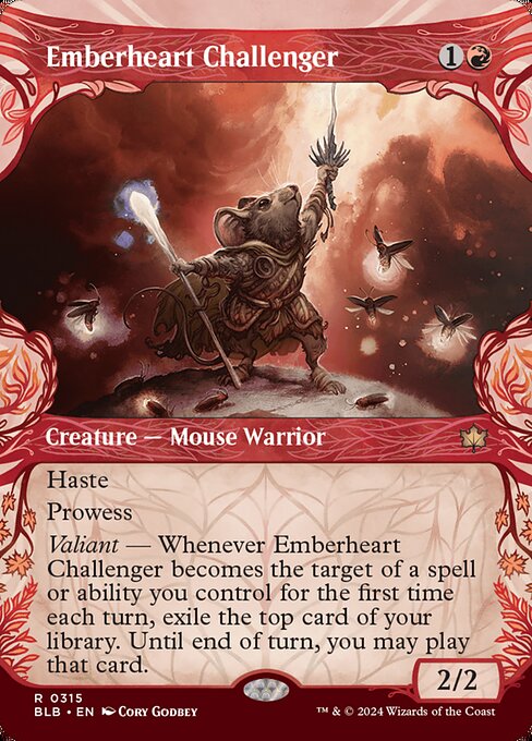 Emberheart Challenger (315) - BORDERLESS (Foil) - NM