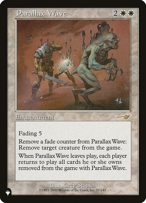 Parallax Wave (NEM-17) - NM