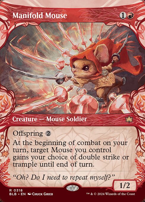 Manifold Mouse (318) - BORDERLESS - NM