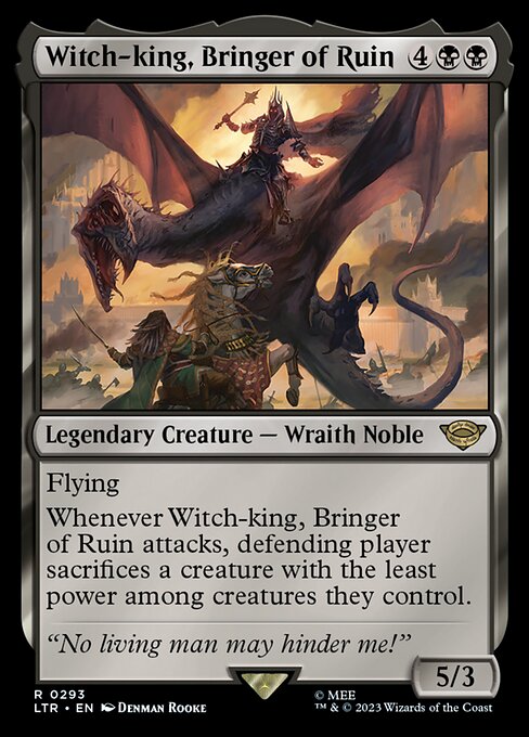 Witch-king, Bringer of Ruin (293) - NM