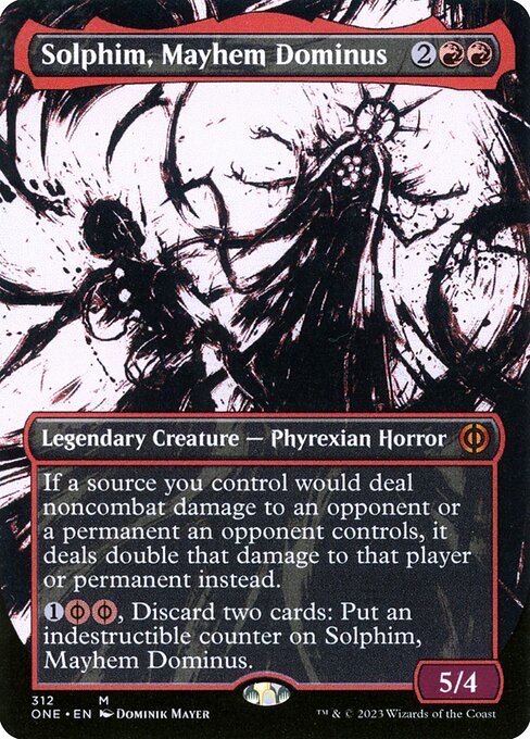 Solphim, Mayhem Dominus (312) - BORDERLESS - NM