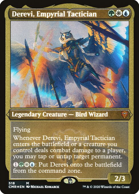 Derevi, Empyrial Tactician (518) (Etched) - NM