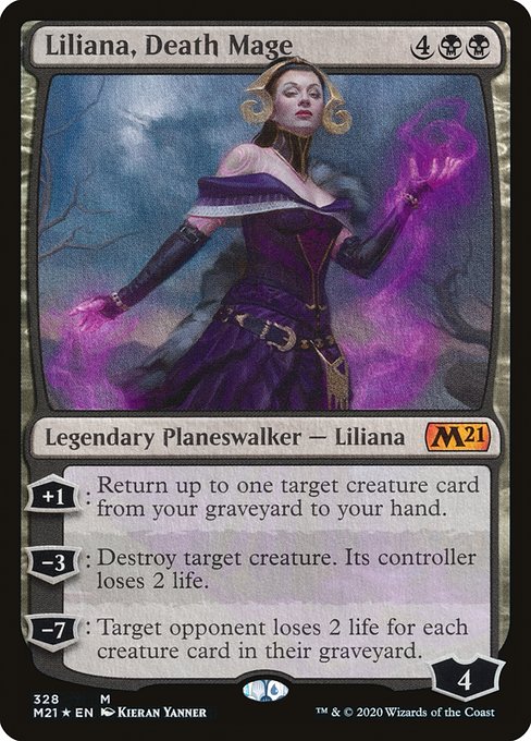 Liliana, Death Mage (328) (Foil) - NM