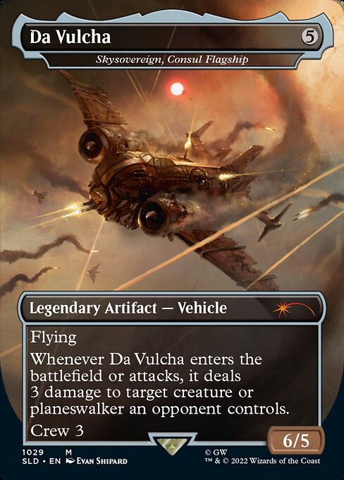 Skysovereign, Consul Flagship (1029) - BORDERLESS - FULL ART (Foil) - NM