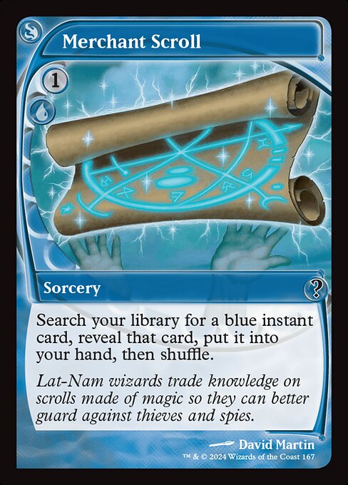 Merchant Scroll (167) - NM