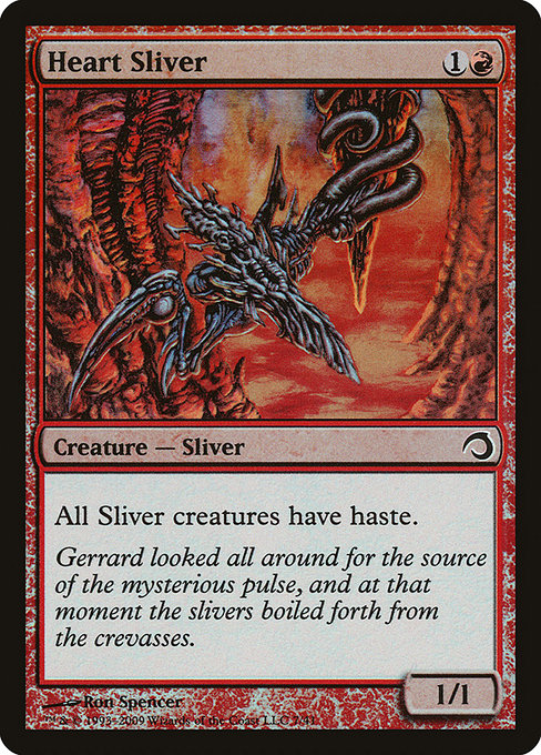 Heart Sliver (7) (Foil) - NM