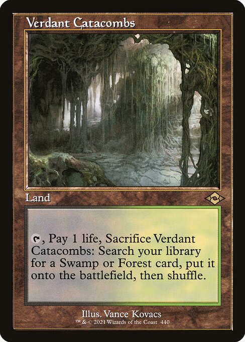 Verdant Catacombs (440) (Etched) - NM