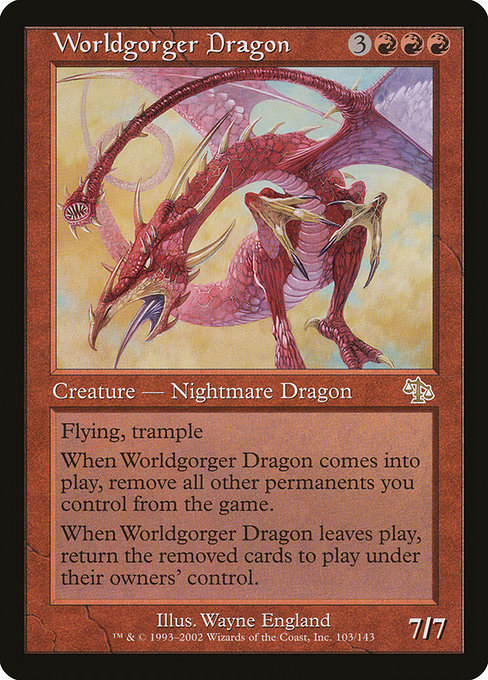 Worldgorger Dragon (103) (Foil) - LP