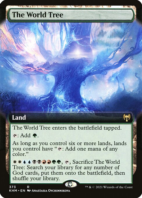 The World Tree (373) - EXTENDED ART (Foil) - NM