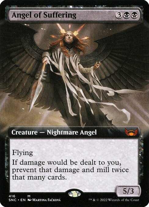 Angel of Suffering (416) - EXTENDED ART - NM