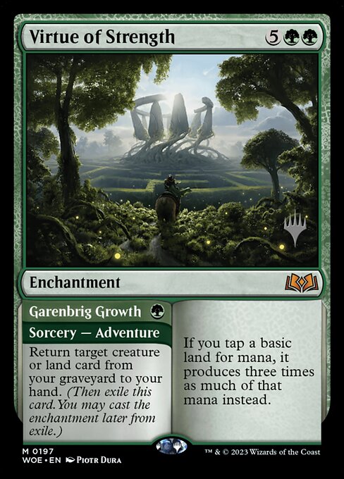 Virtue of Strength // Garenbrig Growth (197p) - NM