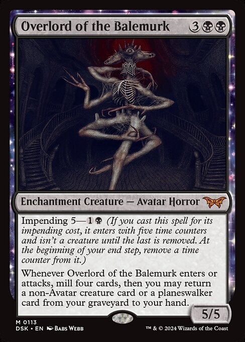 Overlord of the Balemurk (113) (Foil) - NM