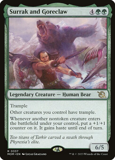 Surrak and Goreclaw (337) - NM