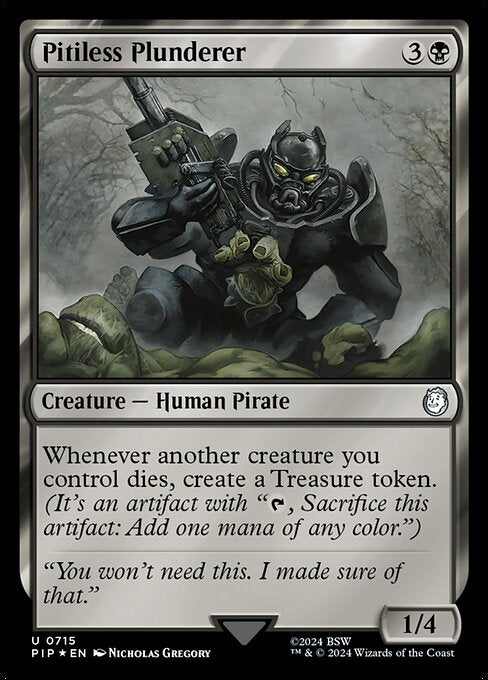 Pitiless Plunderer (715) (Foil) - NM