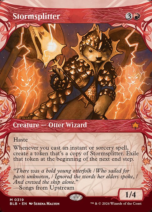 Stormsplitter (319) - BORDERLESS - NM