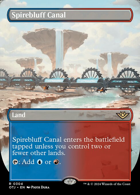 Spirebluff Canal (304) - BORDERLESS (Foil) - NM