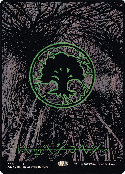 Forest (369) - BORDERLESS - FULL ART () () - NM
