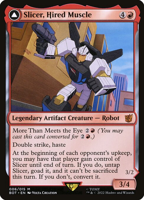 Slicer, Hired Muscle // Slicer, High-Speed Antagonist (6) - NM