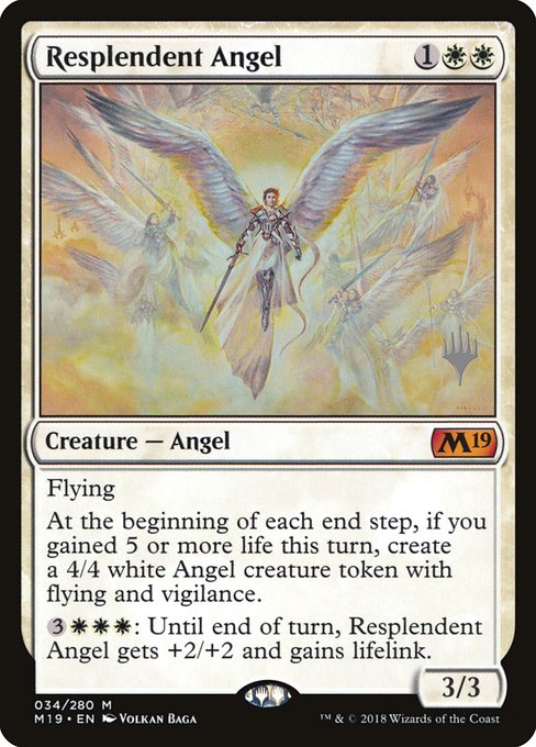 Resplendent Angel (34p) (Foil) - NM