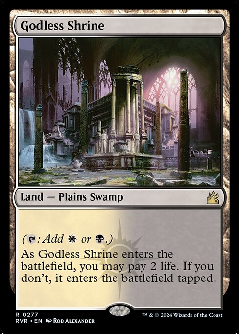 Godless Shrine (277) (Foil) - NM