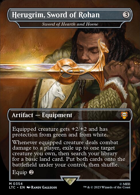 Sword of Hearth and Home (354) - BORDERLESS - NM