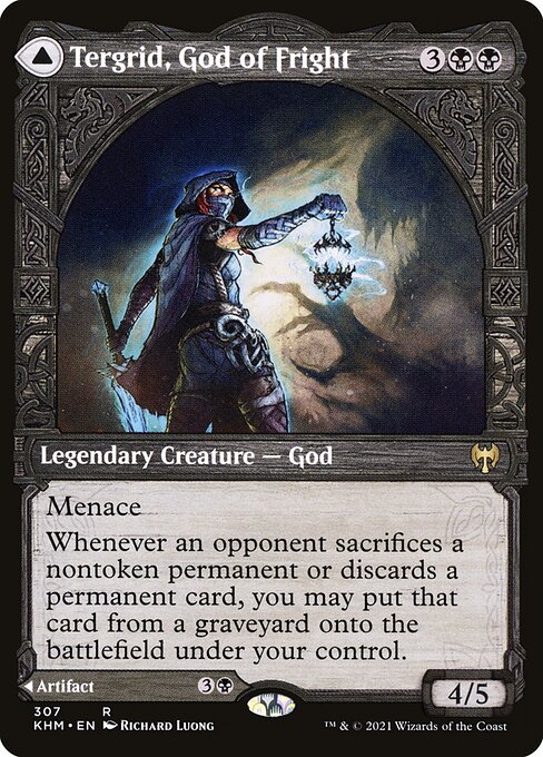 Tergrid, God of Fright // Tergrid's Lantern (307) - SHOWCASE - NM