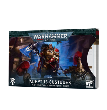 Adeptus Custodes Index Cards 10E