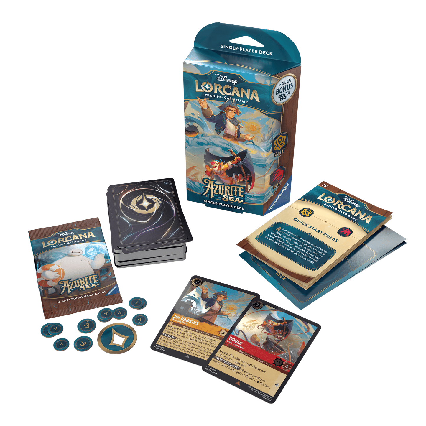 Azurite Sea Starter Deck - Amber & Ruby