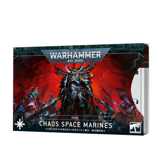 Chaos Space Marine Index Cards 10E