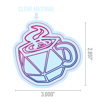 Java Sticker Pride Mug 2023 - Bi