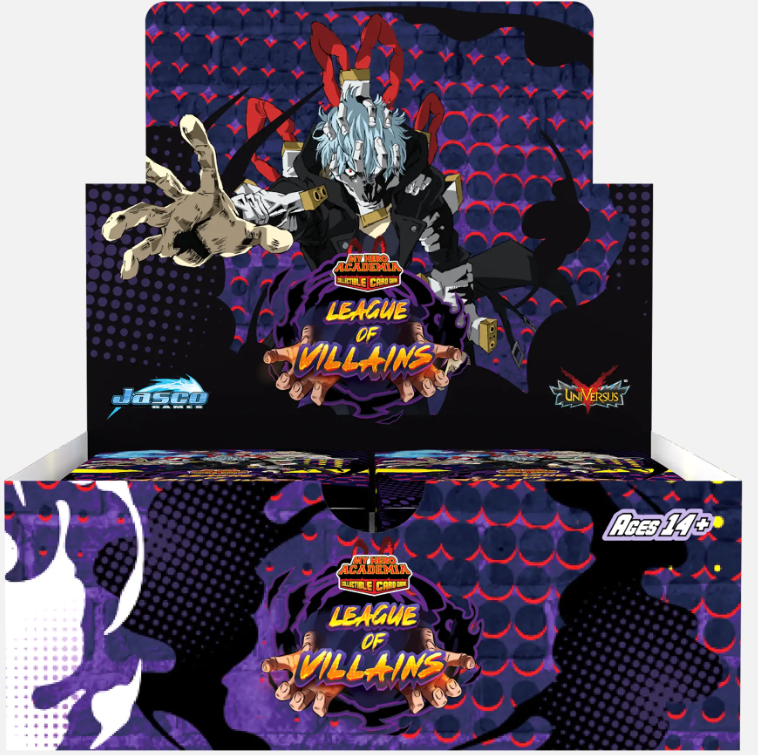 MHA Booster Box (24) S4 League of Villains – Java Game Haus