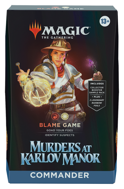MKM Commander Deck Blame Game RW
