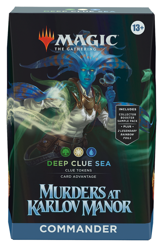 MKM Commander Deck Deep Clue Sea GWU