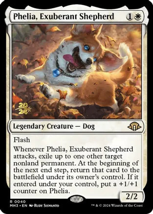 Phelia, Exuberant Shepherd (40s) (Foil) - NM