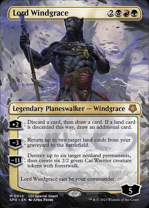 Lord Windgrace (14) - BORDERLESS - NM