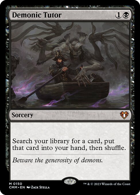 Demonic Tutor (150) - NM