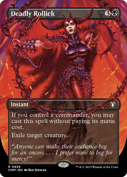 Deadly Rollick (695) - BORDERLESS - NM