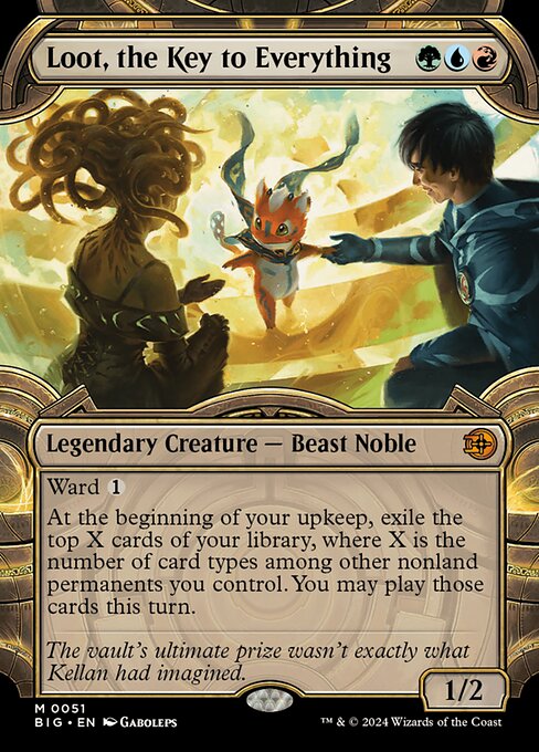 Loot, the Key to Everything (51) - SHOWCASE (Foil) - NM