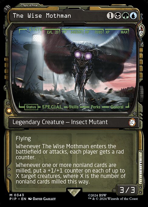 The Wise Mothman (343) - SHOWCASE - NM