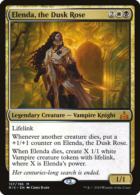 Elenda, the Dusk Rose (157) - NM