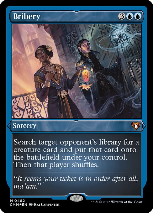 Bribery (482) (Etched) - NM