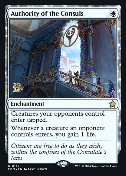 Authority of the Consuls (137s) (Foil) - NM